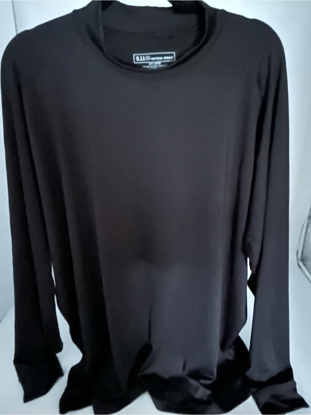 5.11 Tactical Tactical Series Under layer Black Long-Sleeve Crew Shirt 2XL